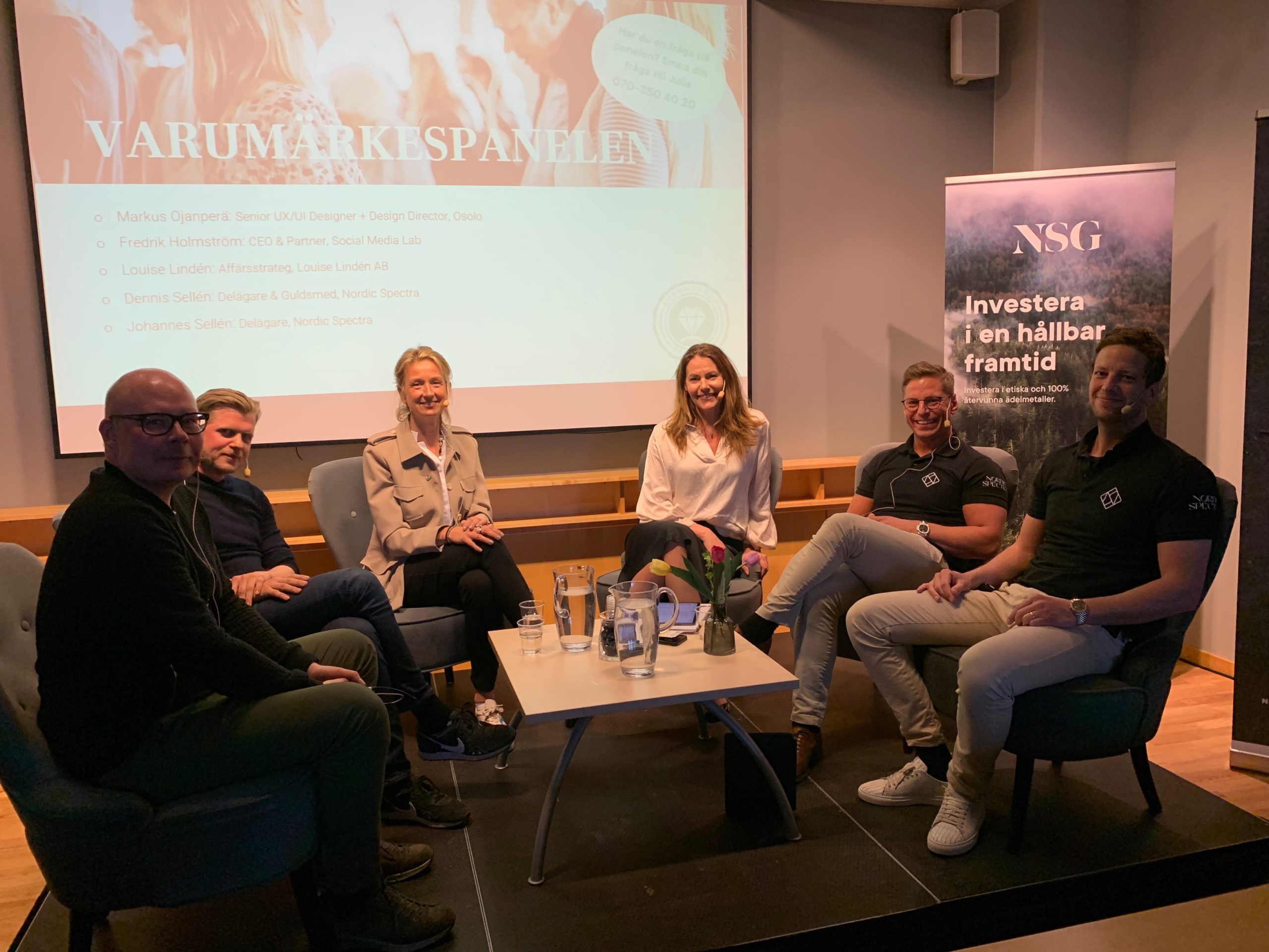 Varumärkespanelen - Aurum forum 2022 eventet