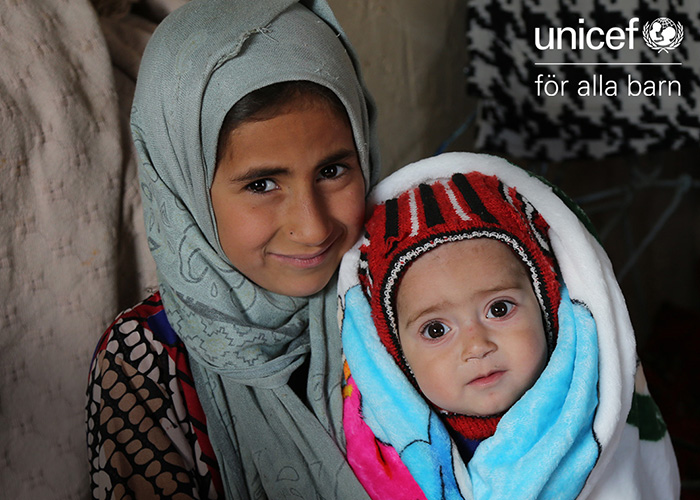 Årets julgåva till Unicef