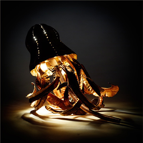 Lampa skapad av Carl Malmström