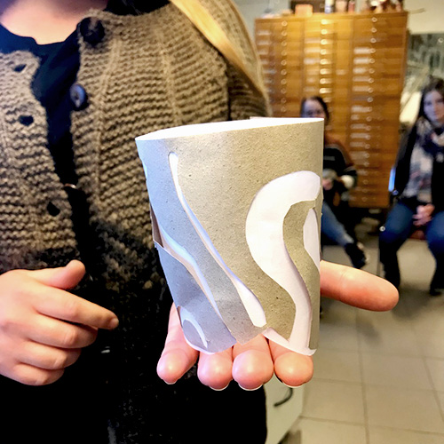 Skiss till korpus Leksand folkhögskola