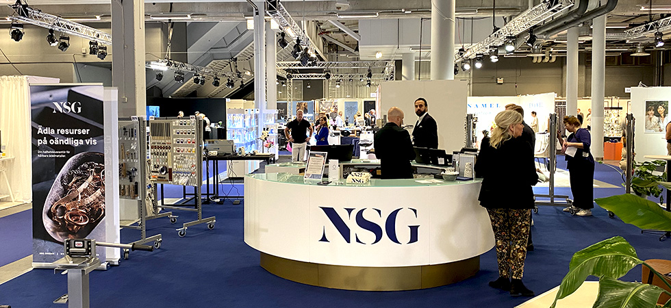 NSG:s monter JEWA-mässan 2023