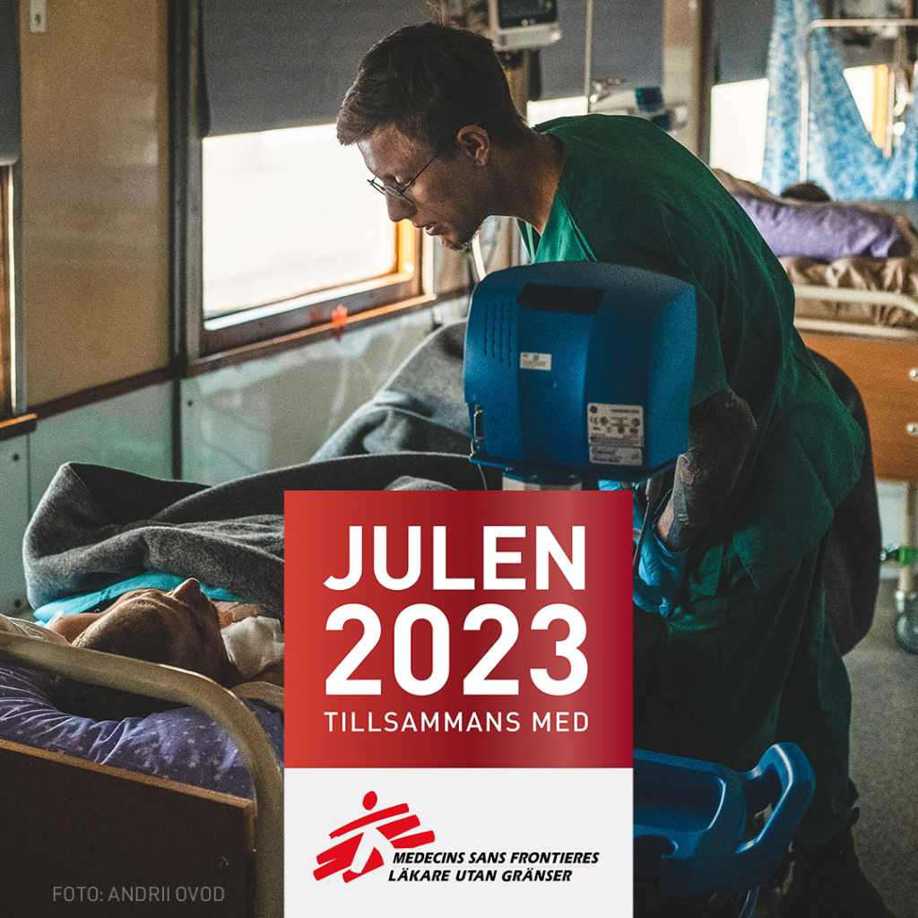Läkare utan gränser julen 2023